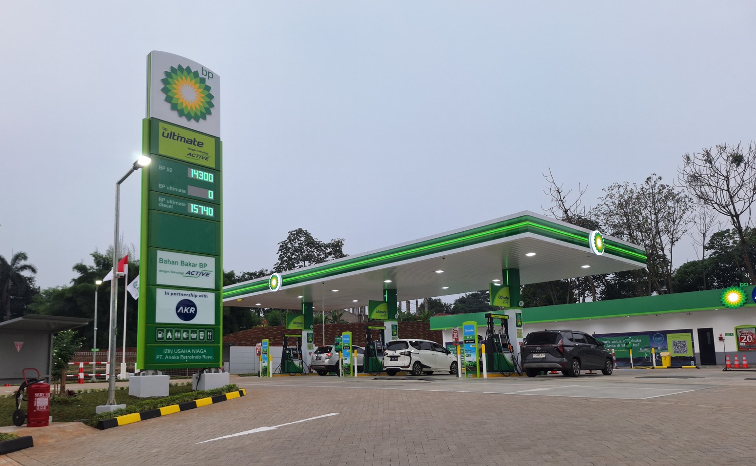 Bensin BP 92 Tersedia di SPBU BP-AKR