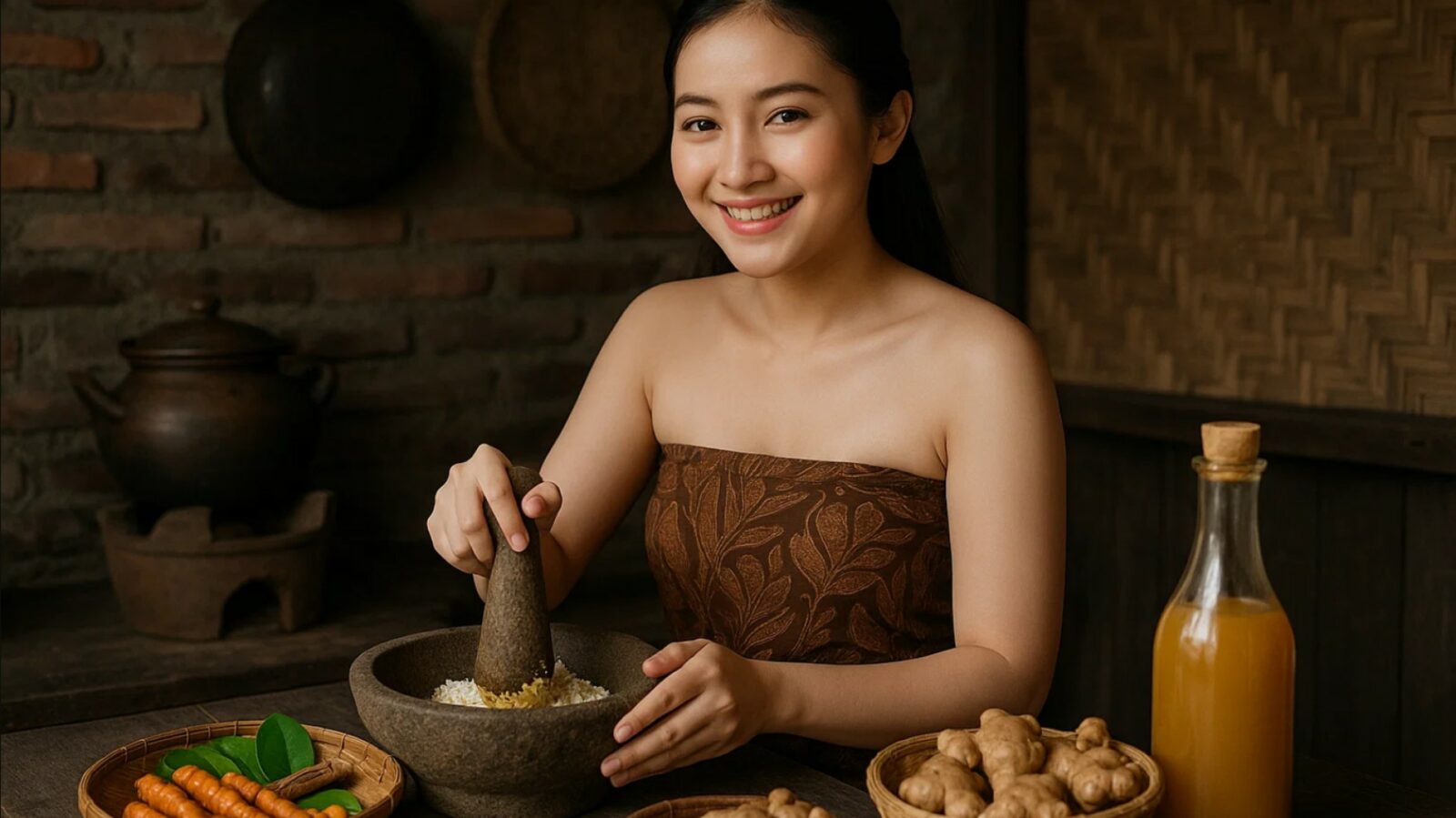 Cara Membuat Jamu Beras Kencur