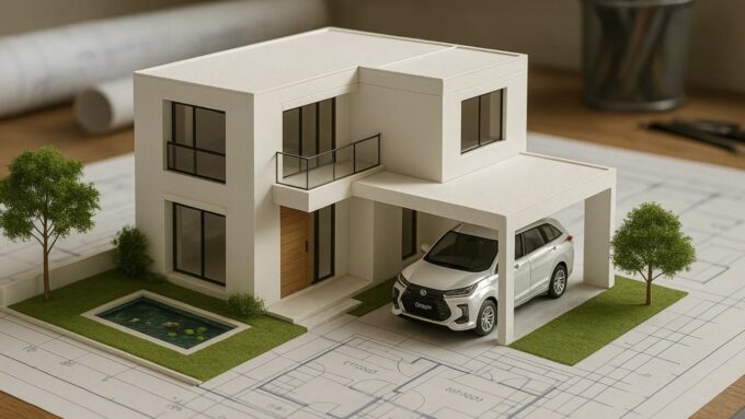 rumah minimalis 2 lantai