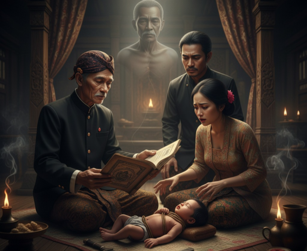 Reinkarnasi atau Tumbal? Kisah Mitos Bayi Bertali Pusar Melilit Leher dan Artinya dalam Primbon Jawa