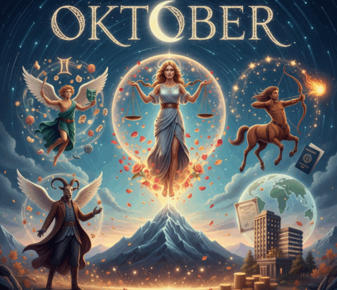 Panen Hoki di Bulan Libra! 4 Zodiak Ini Diramal Paling Beruntung di Oktober 2025