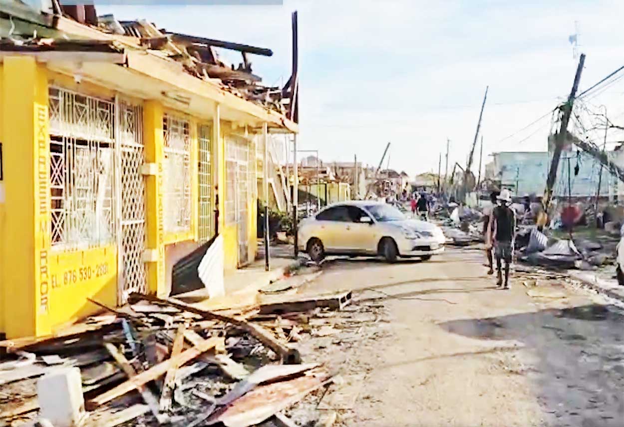 Badai Melissa Karibia