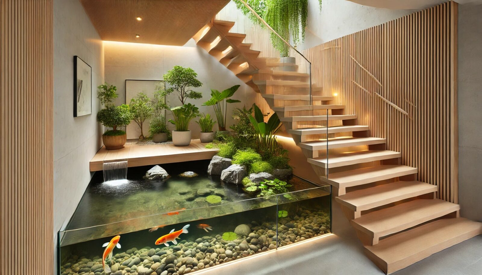 Ide Kolam Ikan Indoor