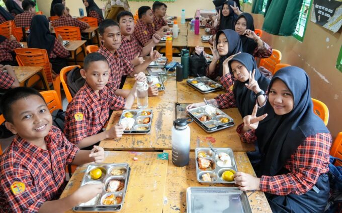 Program MBG telah menyentuh 39,2 juta pengguna. Foto: BGN