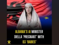 Menteri AI Albania Hamil & ‘Melahirkan’ 83 Anak Digital Sekaligus--