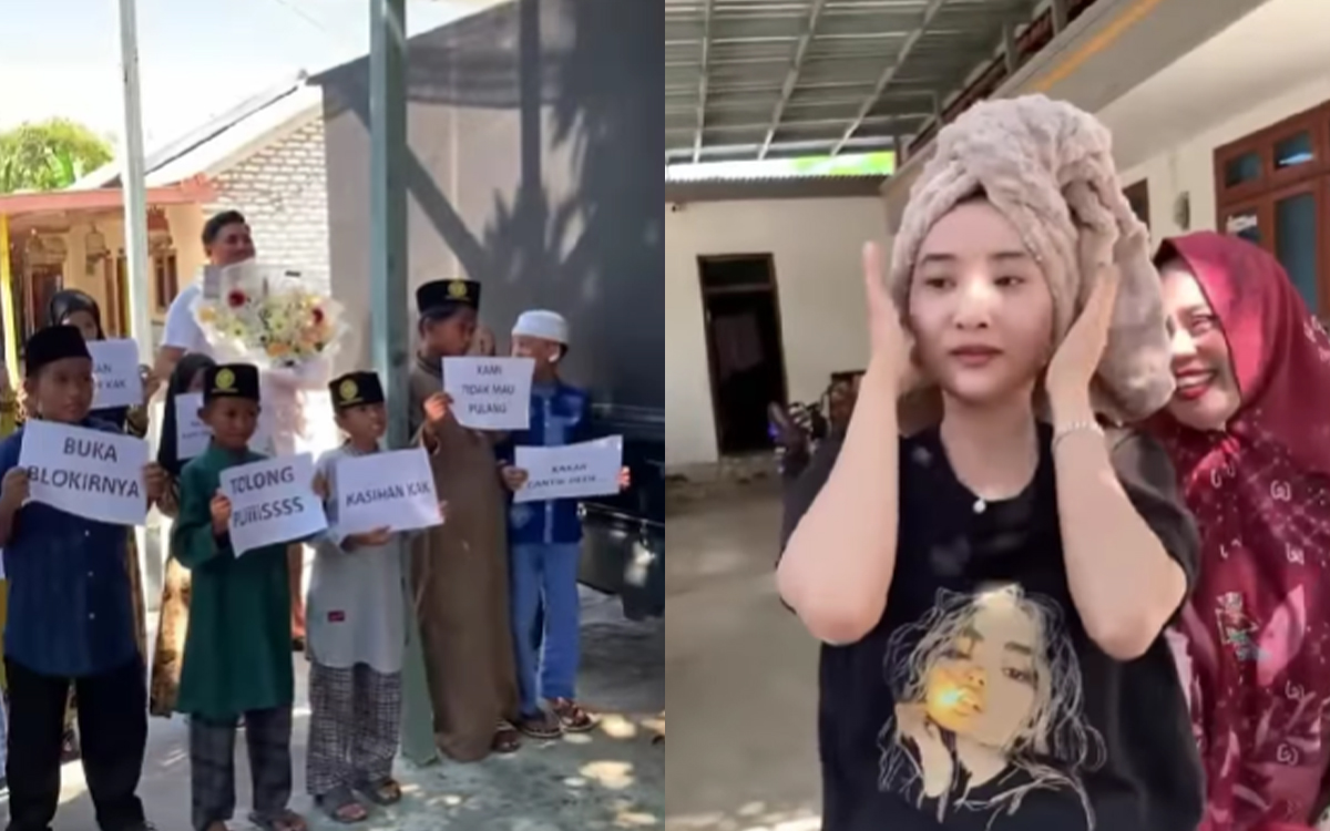 Pria Bawa Anak Yatim Demi Di Maafkan Kekasihnya