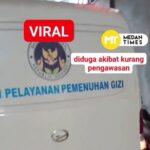 Mobil berlogo MBG dan SPPG yang membawa babi dan ayam. Foto: @medantimes