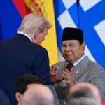 Presiden Prabowo bertemu Presiden Trump di International Congress Centre, Sharm El-Sheikh, Mesir, 13 Oktober 2025. Foto: BPMI Setpres