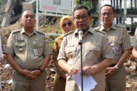 Gubernur DKI Pramono Anung memastikan pembongkaran Pasar Barito dilakukan secara humanis. Foto: beritajakarta