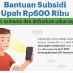Subsidi Upah Rp600.000 Resmi DISTOP