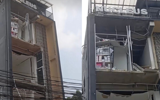 Ledakan Gedung Nucleus Farma
