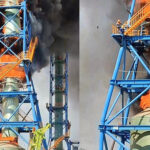 Kebakaran di Kawasan IMIP Morowali