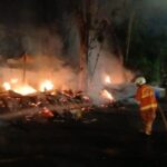 Kebakaran warung makan