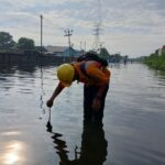 Stasiun Semarang Tawang Kebanjiran