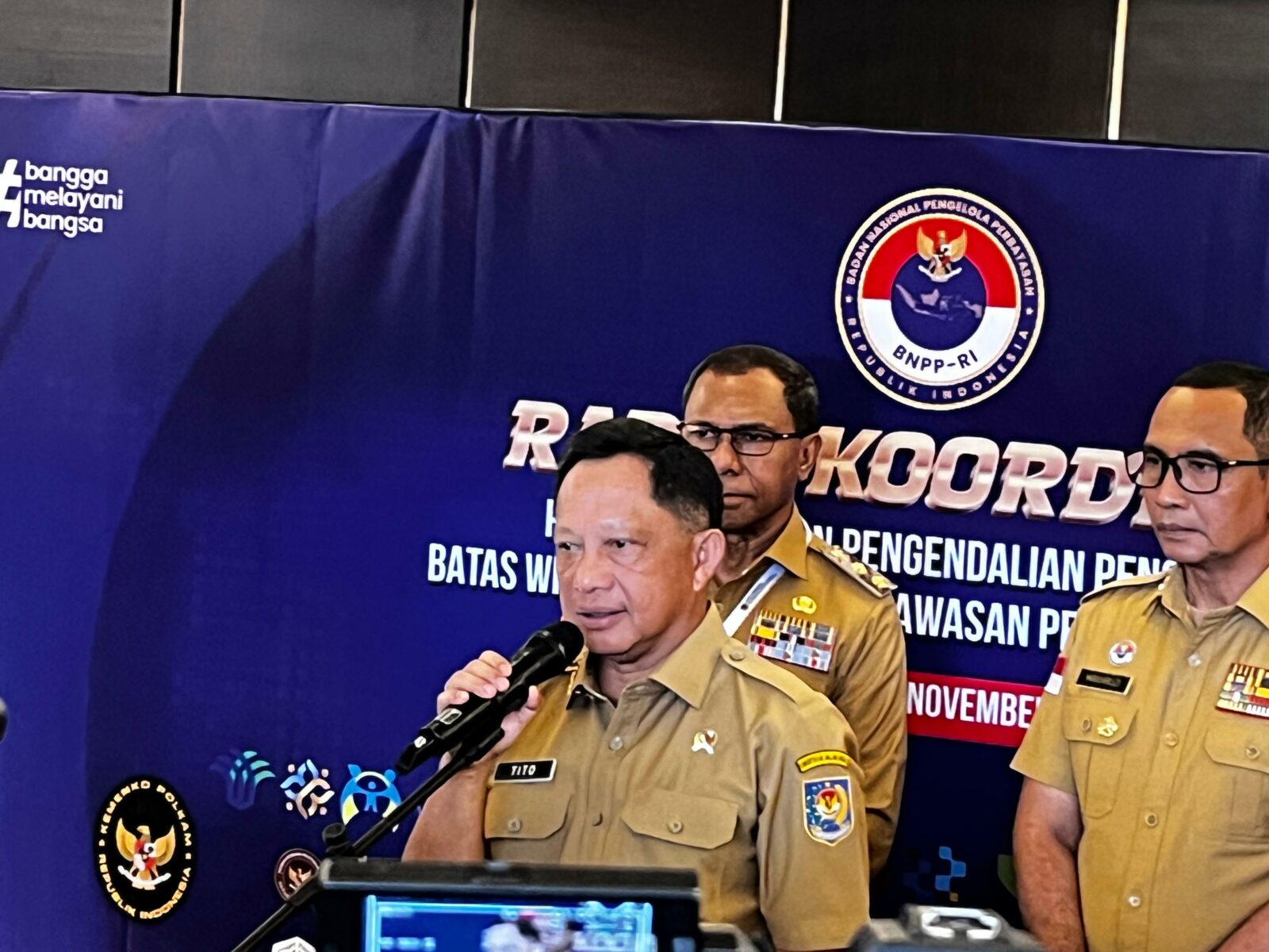 Kepala BNPP Tito Karnavian