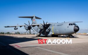 Airbus A400M TNI AU Mendarat di Jakarta