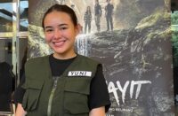 Amanda Manopo mendapat ilmu mendaki gunung selama syuting film 'Dusun Mayit'.