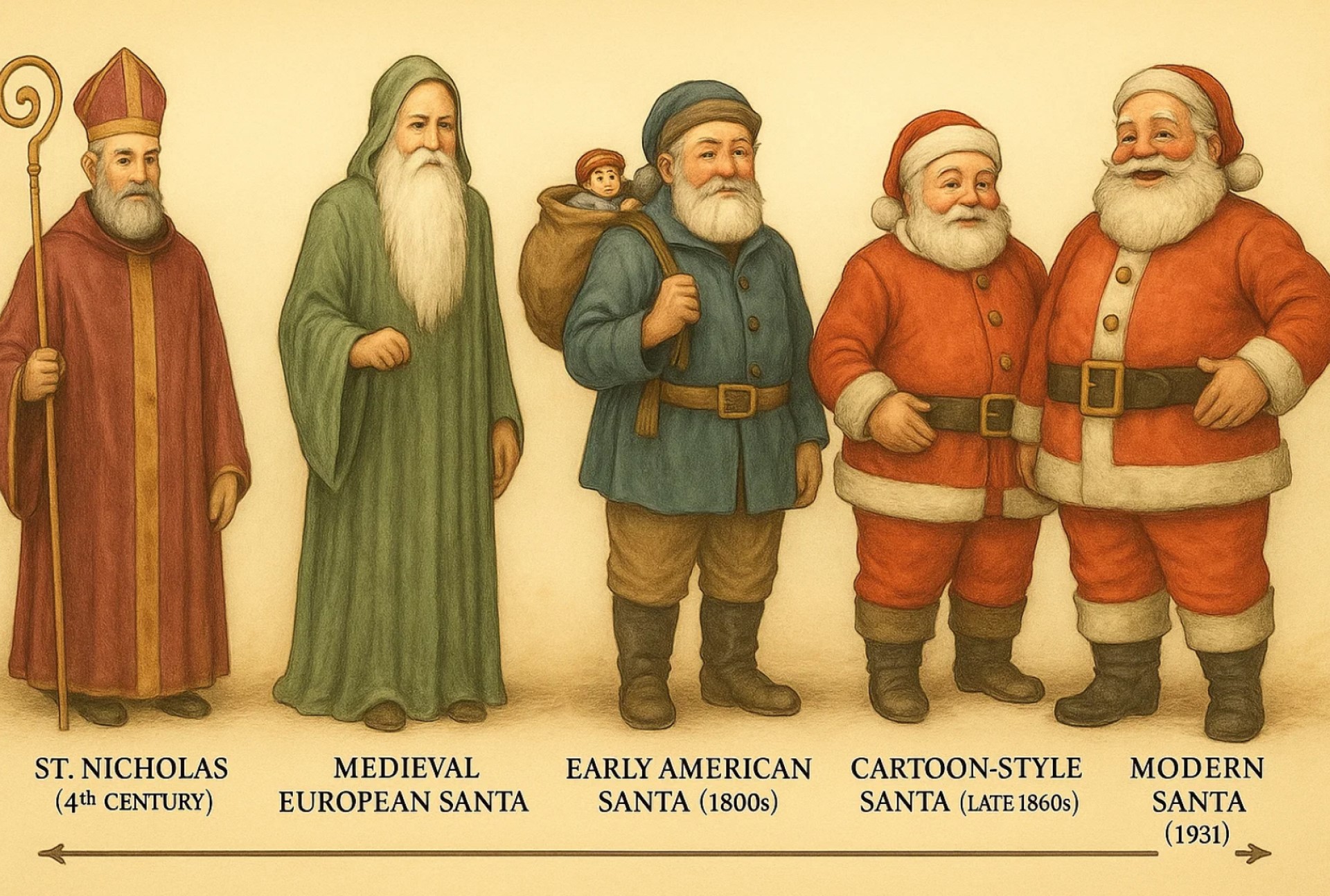 Asal-usul Santa Claus