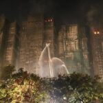 Kebakaran dahsyat di Hong Kong tewaskan ratusan orang.