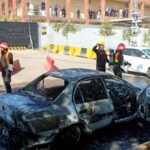 Aksi bom bunuh diri di Islamabad tewaskan 12 orang.
