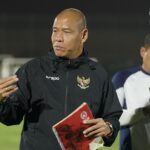 Pelatih Timnas U-17 Nova Arianto meminta anak asuhnya tampil agresif saat meladeni Honduras. Foto: PSSI