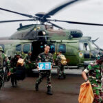 TNI dan Basarnas Kerahkan 11 helikopter untuk tangani bencana di Sumatera.