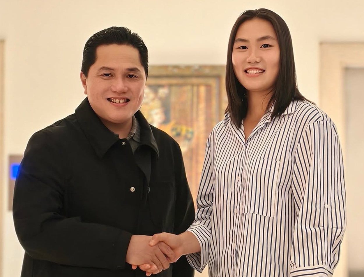 ERICK THOHIR PASANG BADAN! Jamin Janice Tjen Tampil di Olimpiade Los Angeles 2028