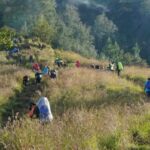 Gunug Rinjani kian diminati pendaki lokal dan manca negara. Foto: TNGR NTB