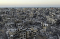 Kehancuran di Gaza akibat perang Israel-Hamas selama dua tahun. Foto: Anadolu