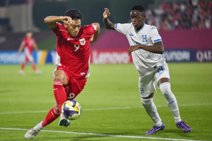 Timnas U-17 mendulang kemenangan 2-1 saat berhadapan dengan Honduras di Piala Dunia U-17.