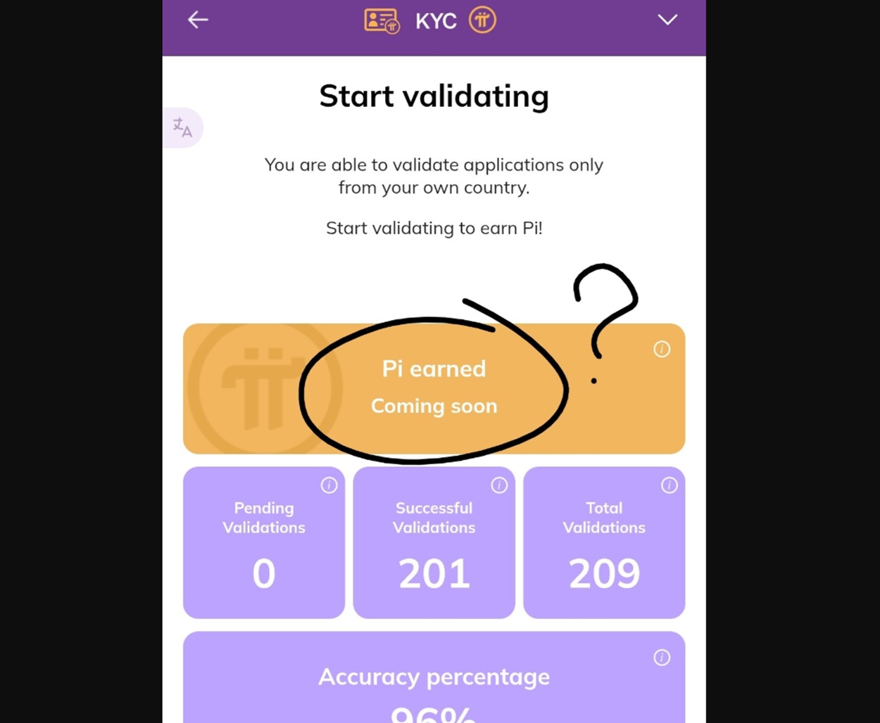 KOMUNITAS PI NETWORK MARAH, Hadiah KYC Tak Kunjung Cair