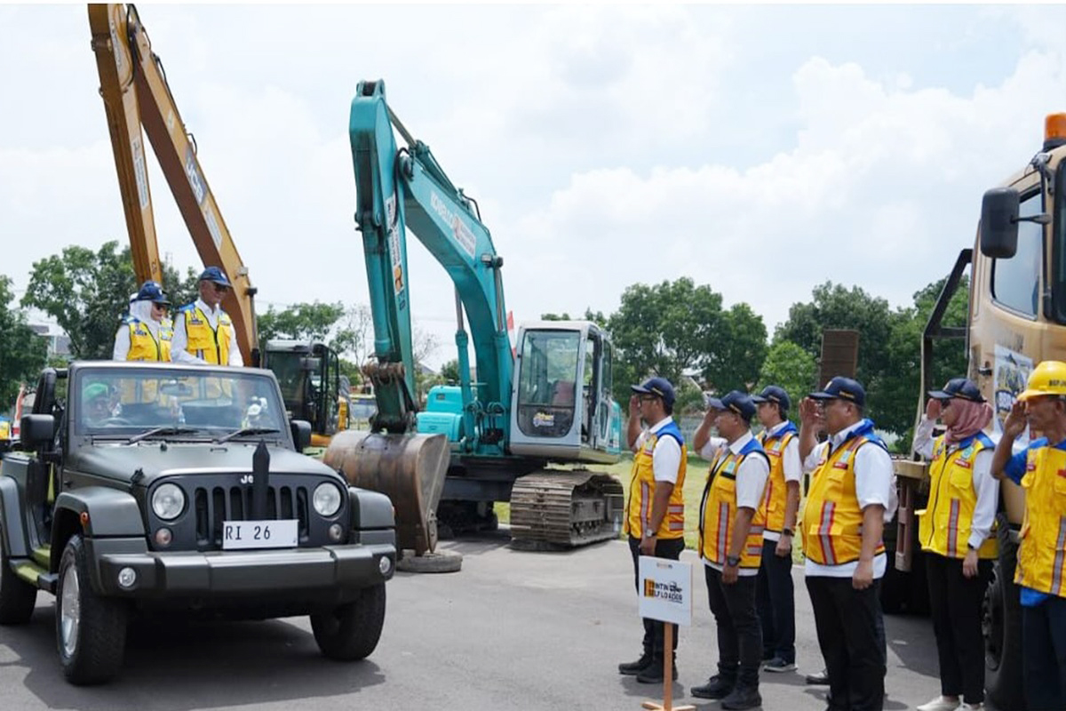 Kementerian PU Siapkan Rp89,9 miliar untuk hadapi potensi bencana hingga akhir tahun 2025. Foto: Kemen PU