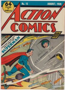 Komik Superman edisi pertama tahun 1939