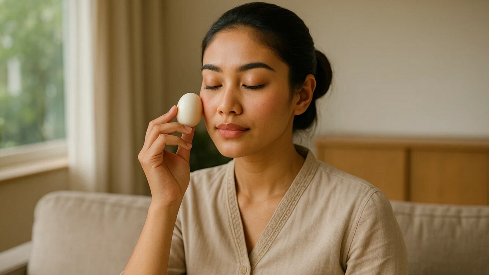 Kompres Memar dengan Telur