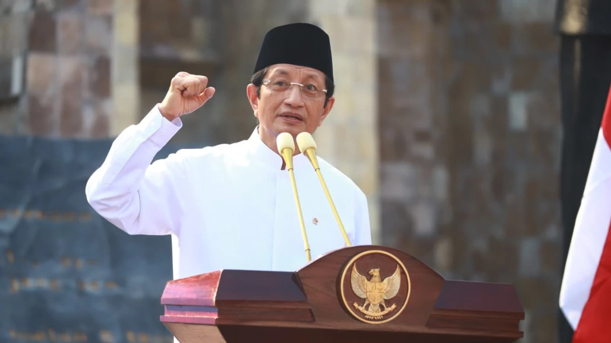 Menteri Agama (Menag), Nasaruddin Umar