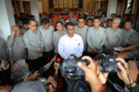 Mentan Andi Amran menegaskan, RI berada di ambang pintu swasembada beras. Foto: Kementan