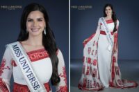 Miss Palestine Nadeen Ayoub Tampil Perdana di Miss Universe