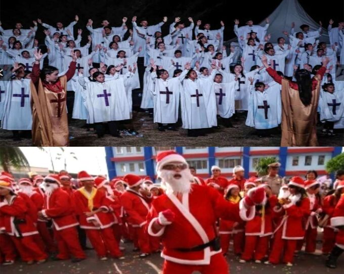 Natal Manado Termeriah