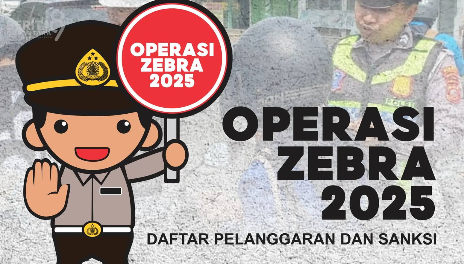 OPERASI ZEBRA 2025 HUNTING SYSTEM, Begini Cara Polisi Kejar Pelanggar yang Hindari ETLE