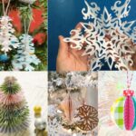 dekorasi Natal dari kertas