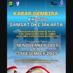 PEMUTIHAN PAJAK KENDARAAN JAKARTA! Bayar Pokoknya Saja, Denda Otomatis Dihapus