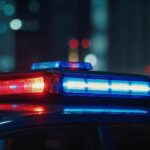 Pengemudi Tabrak Mobil Polisi