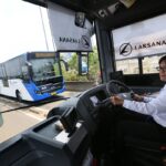 Pemprov DKI targetkan 10 persen pengemudi Transjakarta kaum perempuan. Foto: MI