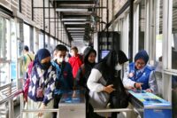 Karyawan bergaji Rp6,2 juta gratis naik Transjakarta hingga MRT. Foto: beritajakarta