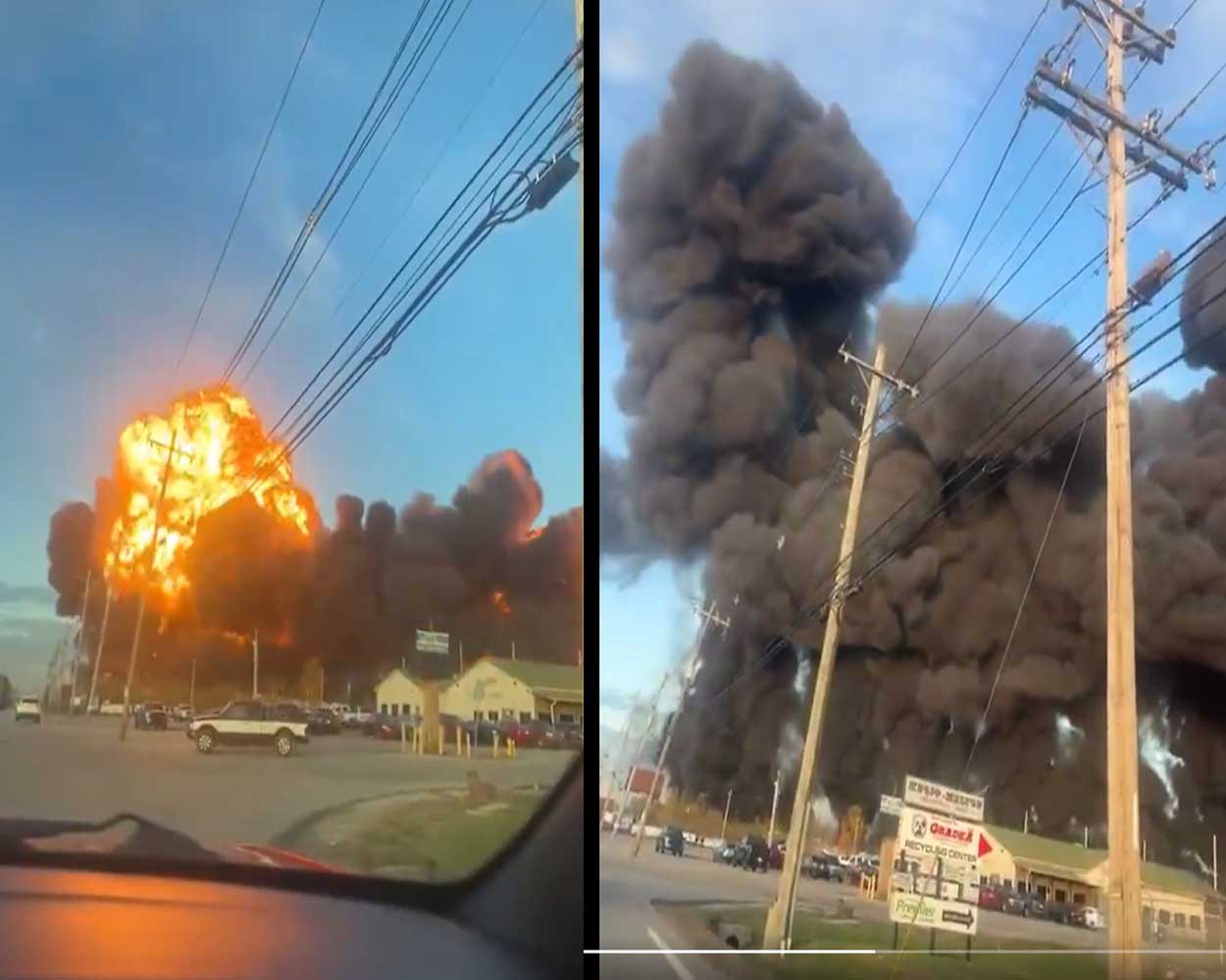 Pesawat Kargo UPS Jatuh