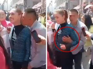 Presiden Meksiko Claudia Sheinbaum DILECEHKAN, Momen MENGERIKAN Terekam Kamera