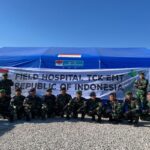 Rumah Sakit Lapangan EMT Level II RI berikan pelayanan kesehatan terhadap masyarakat Turki, pasca gempa wilayah Hassa dan Hatay. Foto: Pasmar1