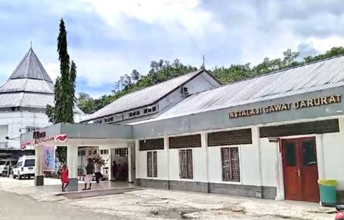 RSUD Yowari Jayapura, Papua.