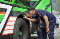 Jelang Nataru 2025/2026 Kemenhub terus menggencarkan Ramp Check berbagai jenis moda transportasi umum. Foto: Kemenhub