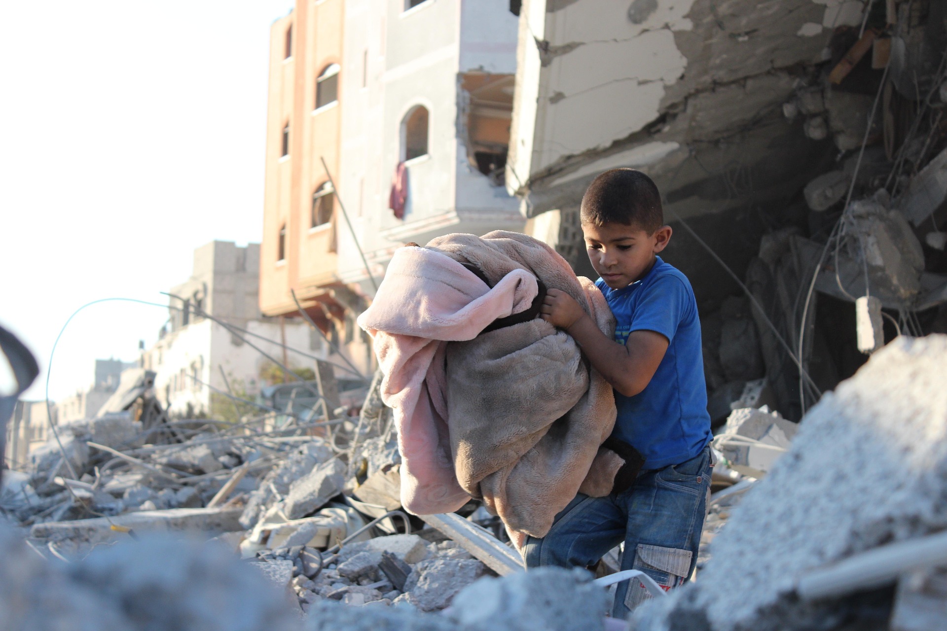 reruntuhan Gaza